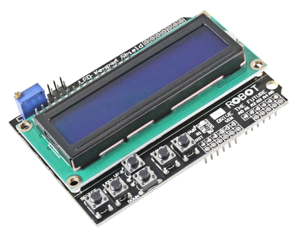 MODUŁ SHIELD NIEBIESKI LCD ARDUINO LCD1602 E1107