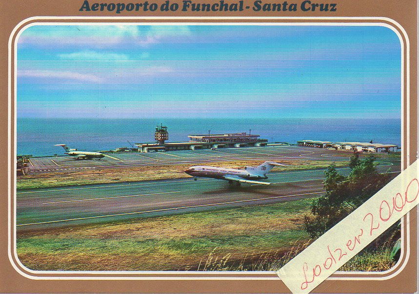 PORTUGALIA MADERA SANTA CRUZ LOTNISKO SAMOLOT 2