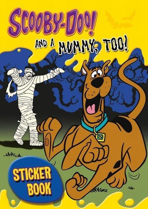 SCOOBY DOO. KOLOROWANKA Z NAKLEJKAMI - MUMIA. - 7119609608 - oficjalne ...