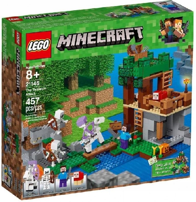 LEGO POLSKA Klocki Minecraft Atak szkieletów