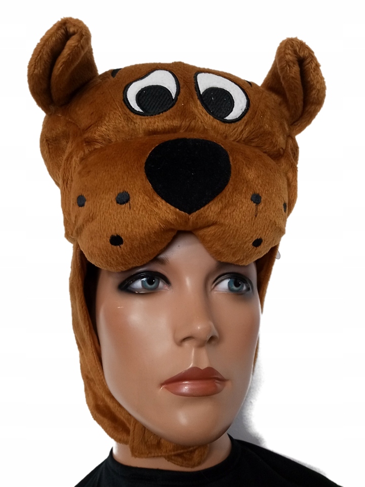 kostium strój CZAPKA MASKA SCOOBY DOO