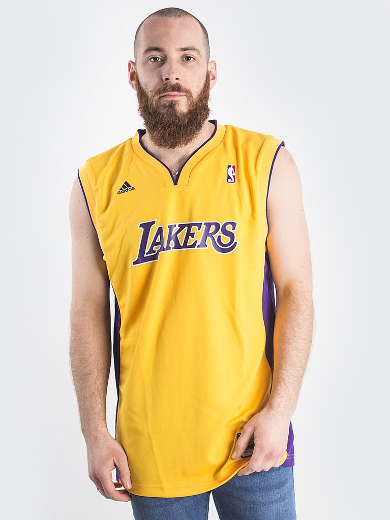 Jersey adidas Los Angeles Lakers Replica Yellow M