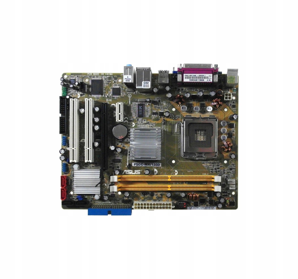 Asus p5gc mx 1333 установка windows 7 с флешки