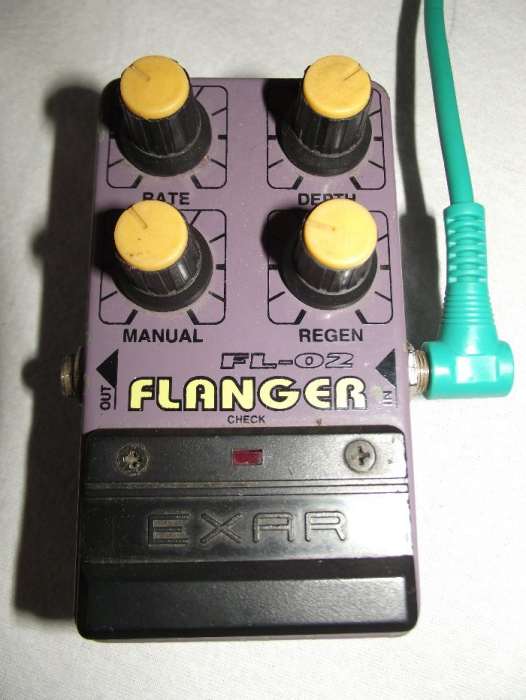 FLANGER EXAR FL-02 - FULL ANALOG, LEGENDA!