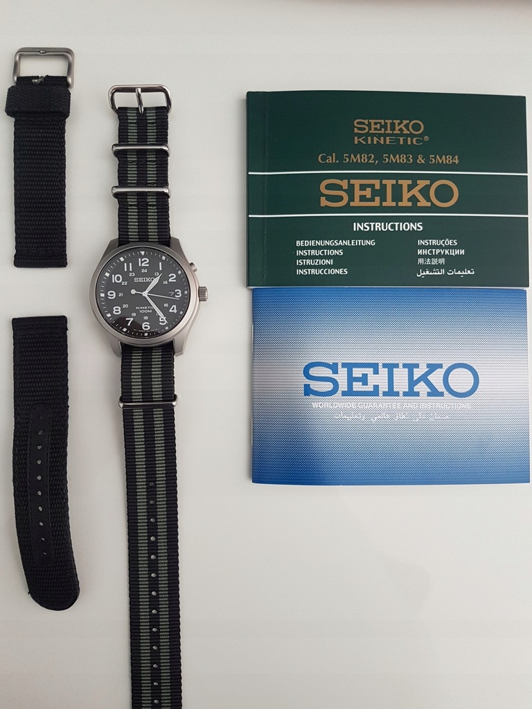 Seiko on sale kinetic ska727p1