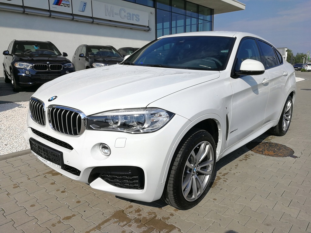 Nowe BMW X6 40d, 313 KM, biel alpejska 7669821705