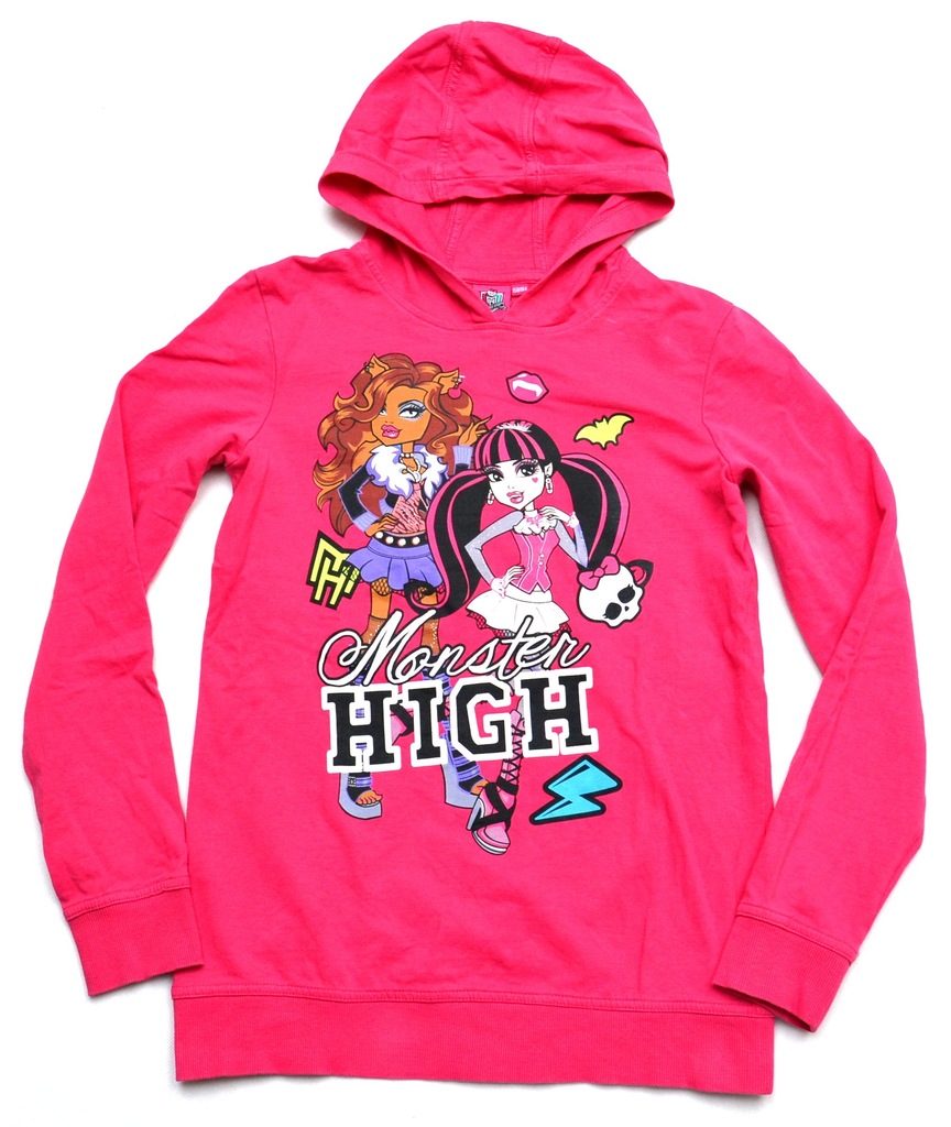 E* Fajna bawełniana bluza Monster High 158 ideał