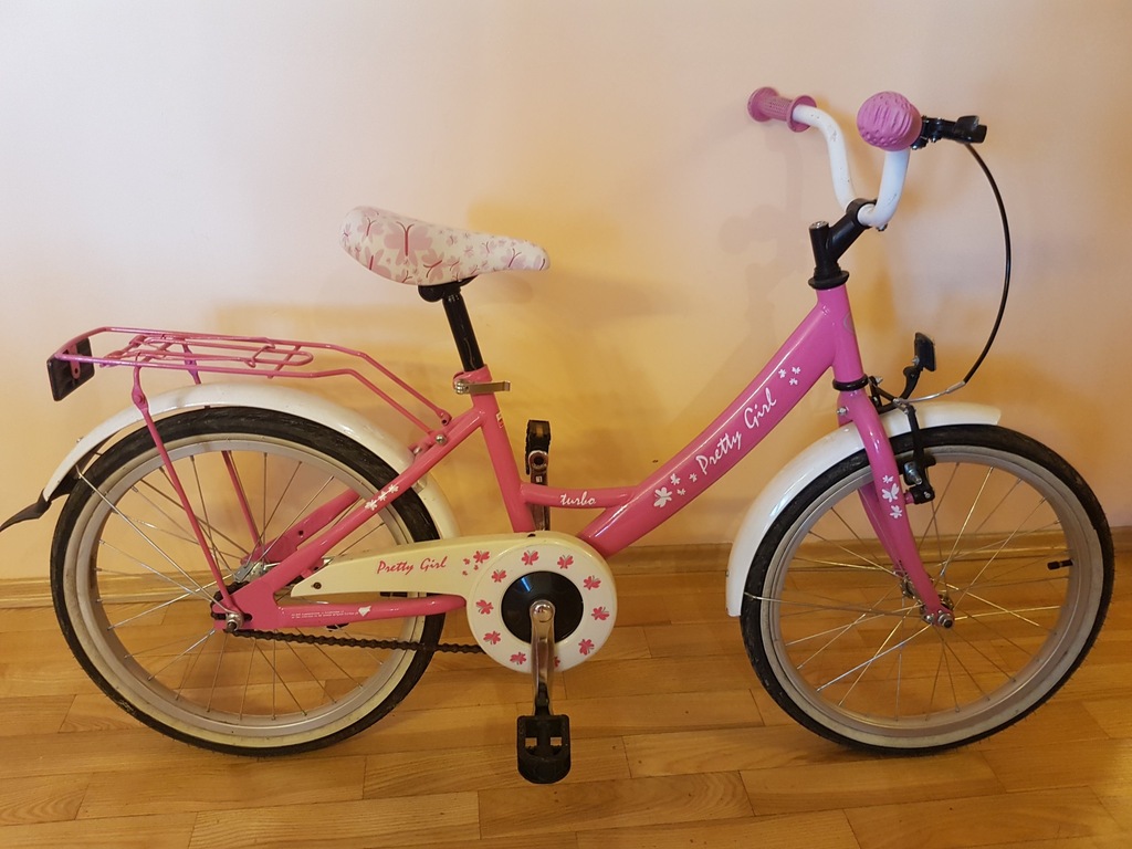 Używany rower dziecięcy PRETTY GIRL TURBO 20