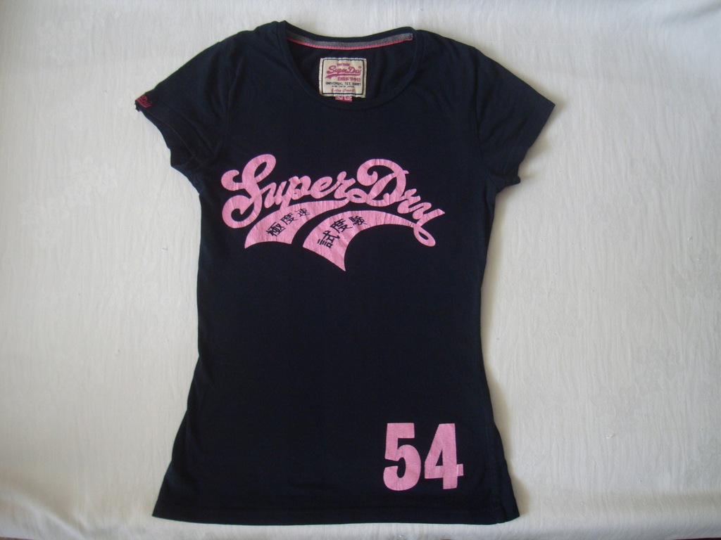 SuperDry T-shirt damski rozmiar XS, styl Vintage
