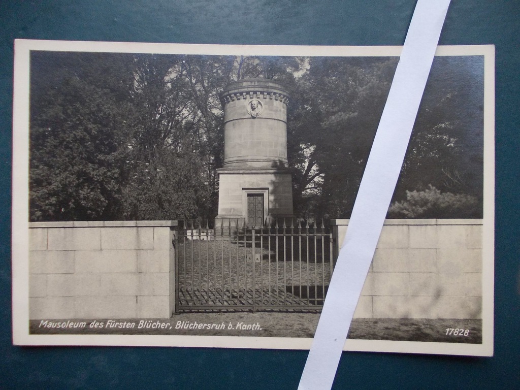 Krobielowice k. Kąty Wrocławskie Mauzoleum Blucher