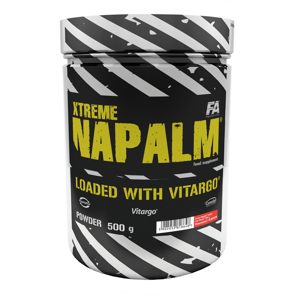 FA XTREME NAPALM VITARGO 500g MEGA POMPA SIŁA MOC