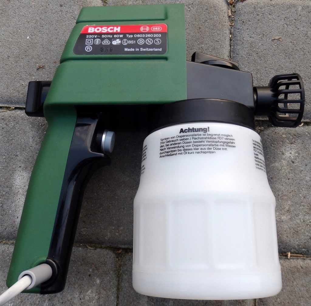 Pistolet Malarski Bosch PSP 260 + Akcesoria - 7611441254 - oficjalne ...