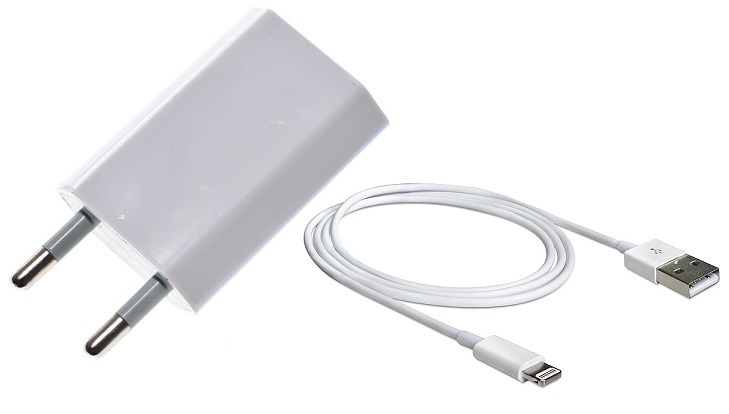 PZ30 ŁADOWARKA SIECIOWA iPhone 5 5S 6 + KABEL USB