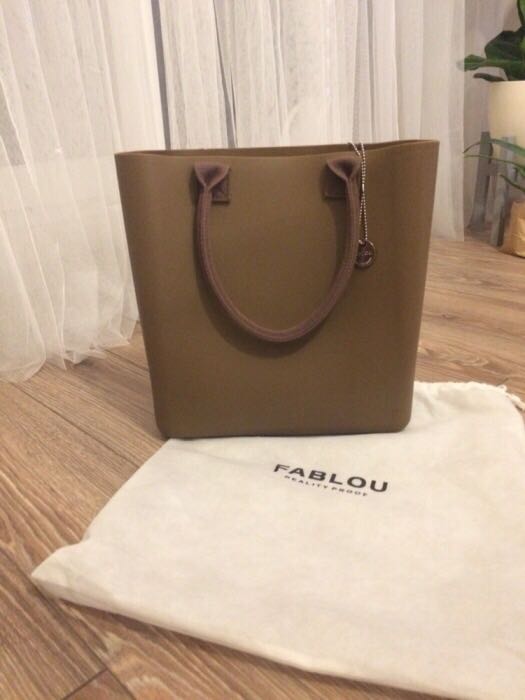 Torebka fablou sylikonowa, gumowa, shopper