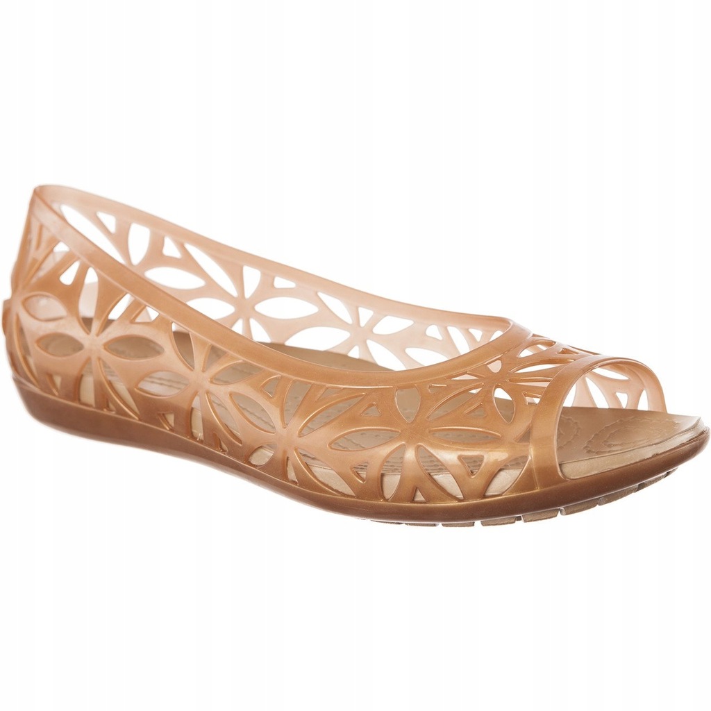 CROCS ISABELLA JELLY II FLAT (W8) Damskie Sandały