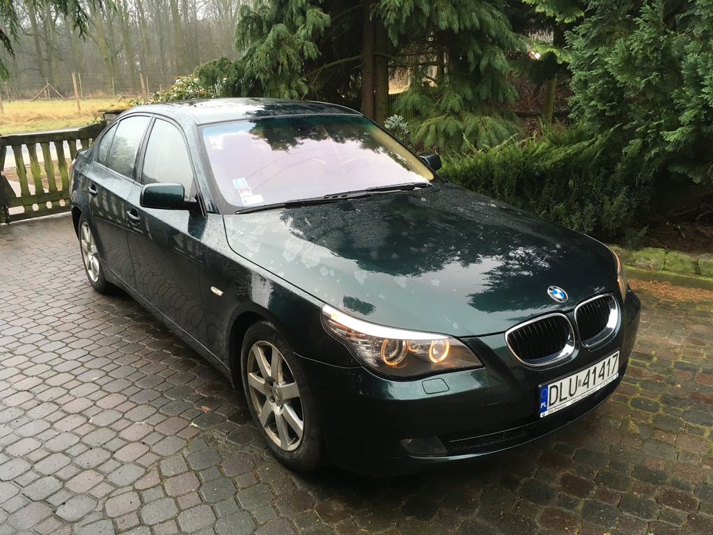 BMW 520d E60 NAJBOGATSZA WERSJA, org. przebieg!