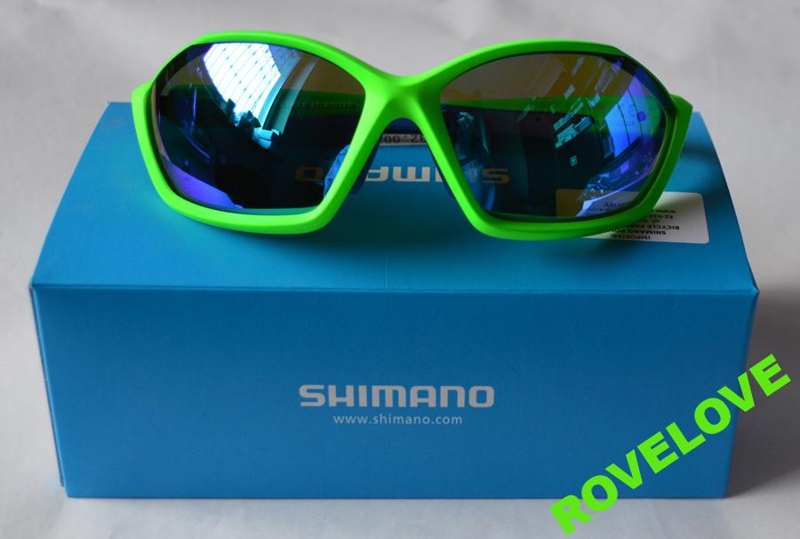 Okulary Shimano CE-S71X oprawki zielone 2 socz.