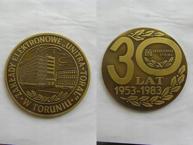 TORUŃ - ZAKŁADY ELEKTRONOWE UNITRA TORAL 30 LAT