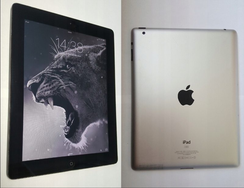 Apple iPad 2 16GB A1395 iOS 9.3.5 Czarny Sprawdź