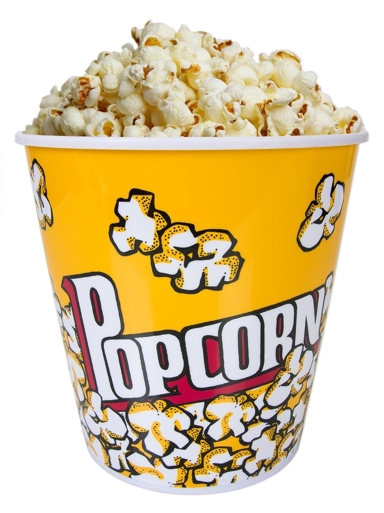 KUBEK POJEMNIK MISKA NA POPCORN KUBEŁEK 2,8 L