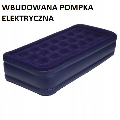 MATERAC DMUCHANY WBUD POMPKA ELEKTRYCZNA 1 OSOBOWY
