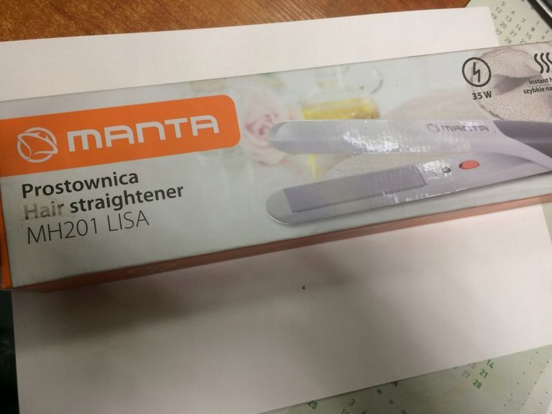 PROSTOWNICA MANTA MH201 LISA W PUDEŁKU
