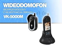 WIDEODOMOFON ALATRON VK-5000M bezprzewodowy