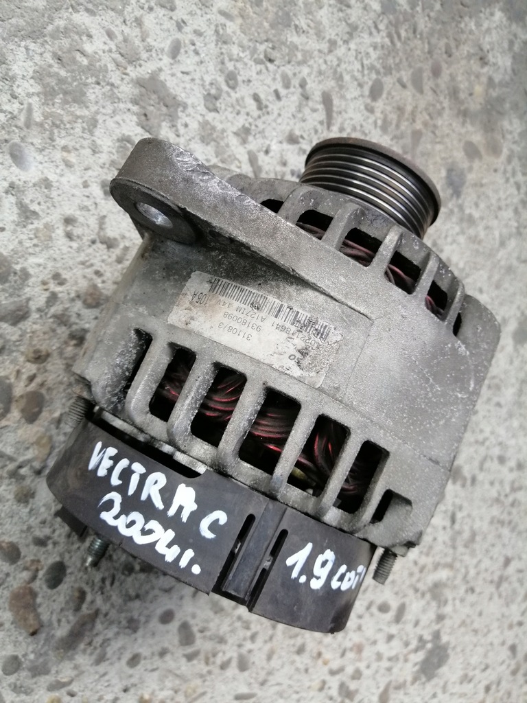 ALTERNATOR OPEL VECTRA C 1.9CDTI 120KM 93180098 7718851540