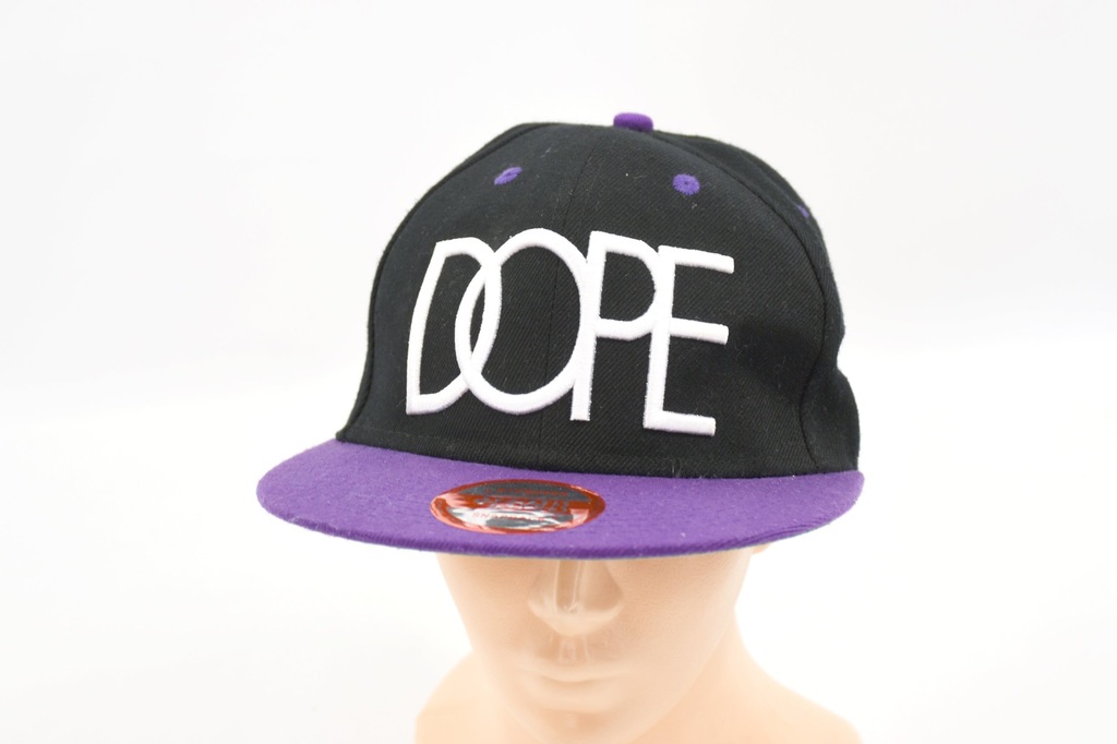 S5797 DOPE FULL CAP BEJSBOJÓWKA Z NAPISEM *54*
