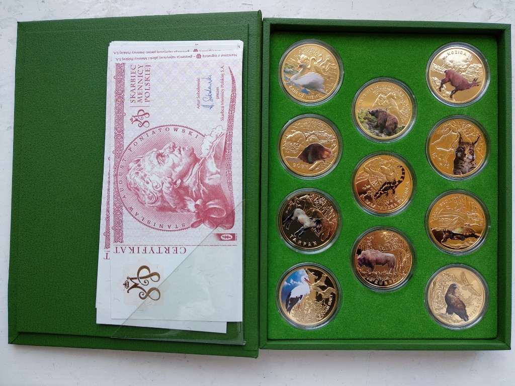 Symbole Przyrody - Skarbiec Mennicy Polskiej