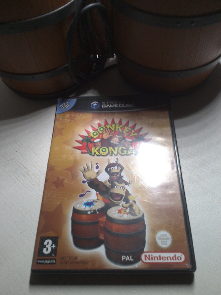 DK Bongosy + Donkey Konga PAL GameCube