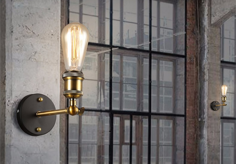 Lampa Kinkiet Vintage Loft Retro Industrial E27 6943813567 Oficjalne Archiwum Allegro 8403