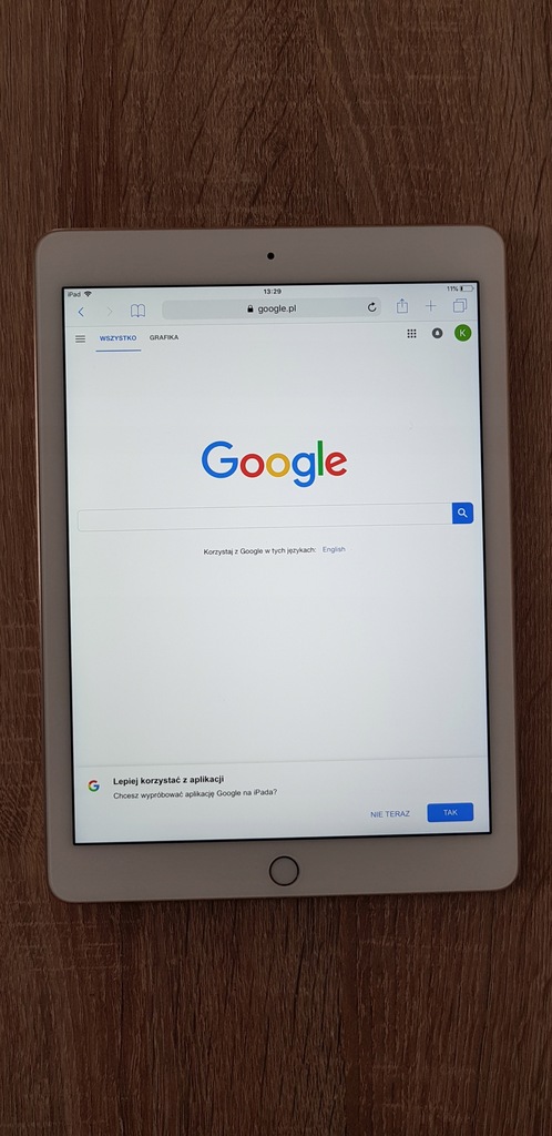 APPLE IPAD AIR 2 16GB - ZŁOTY - Z POLSKIEGO ISPOT