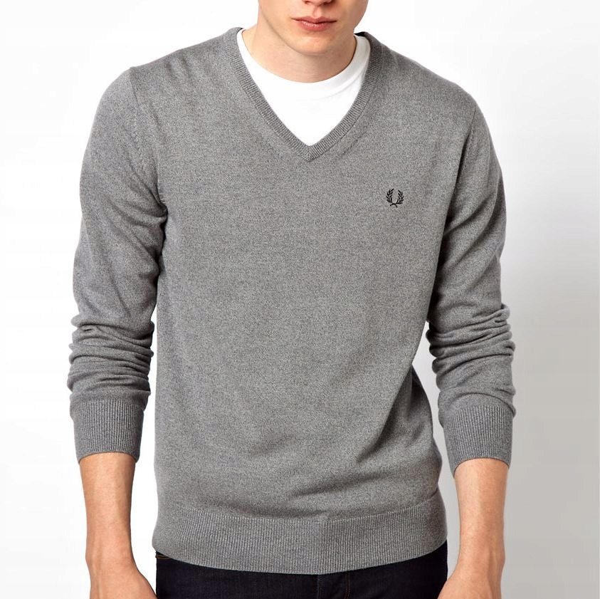 Sweter Fred Perry Britain Wełniany Merynos / M