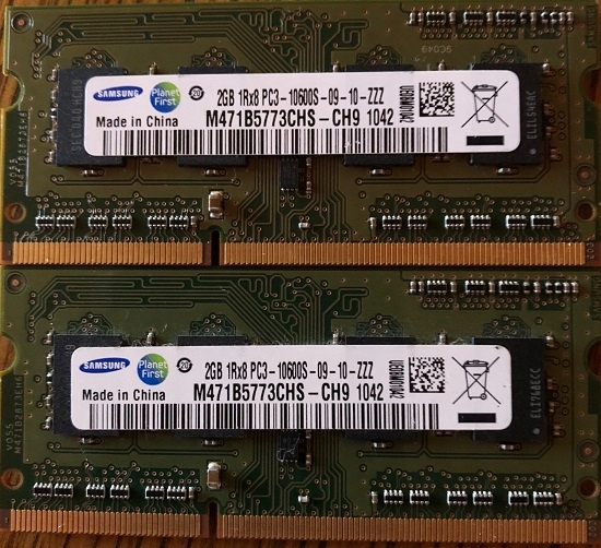 PAMIĘĆ RAM SAMSUNG 2GB DDR3 1333MHz 10600S Gw 3m-c