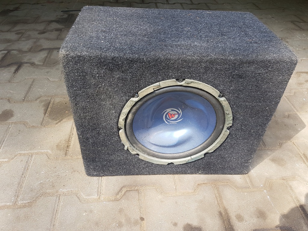 Skrzynia tuba basowa kenwood głośnik
