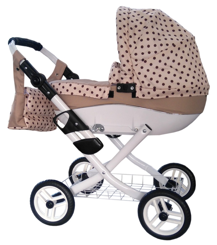 LILY WÓZEK DLA LALEK GONDOLA POLSKI NOWOŚĆ 8 KOLOR - 6979698983