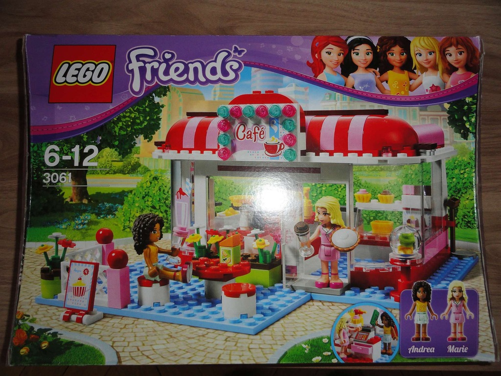 3061 Lego Kawiarnia instrukcja+pudełko POLECAM