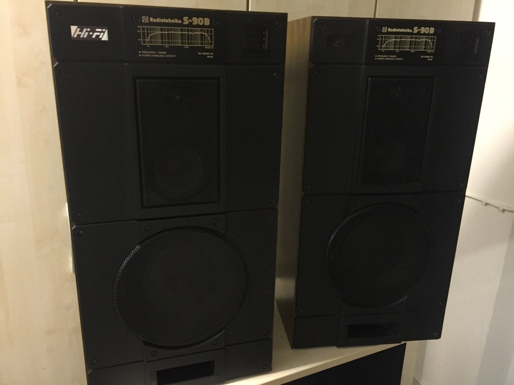 Radiotehnika S-90 B kolumny unikaty vintage