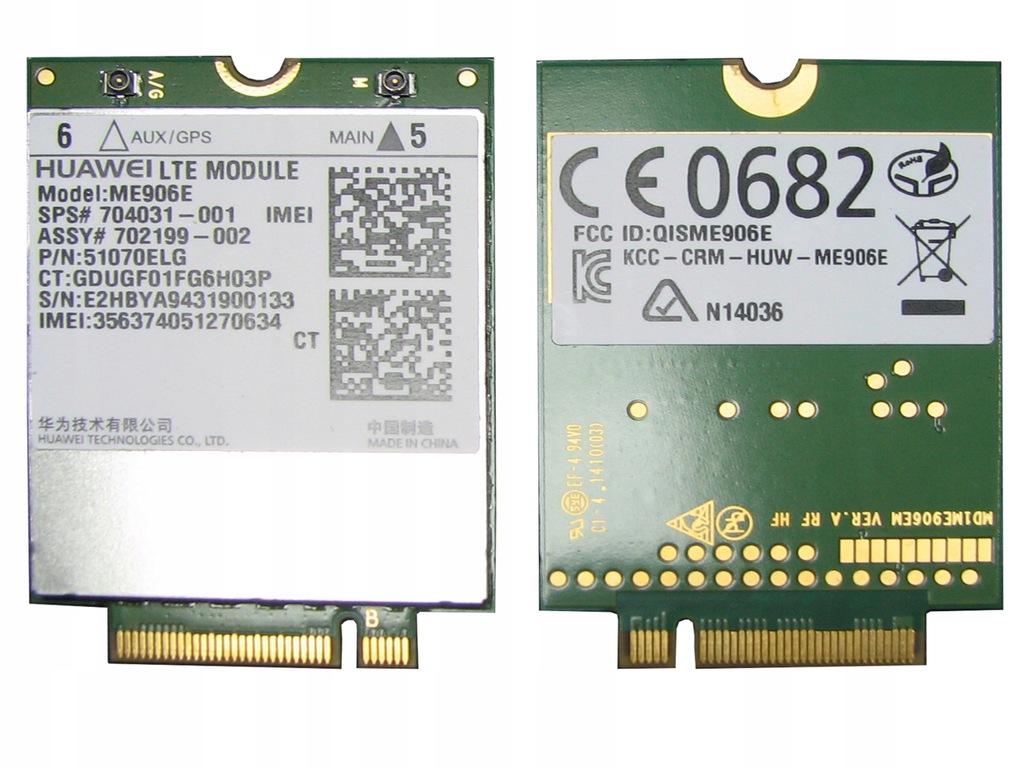 Modem WWAN LTE 4G REVOLVE 810 G2 ELITEBOOK G2 SERI