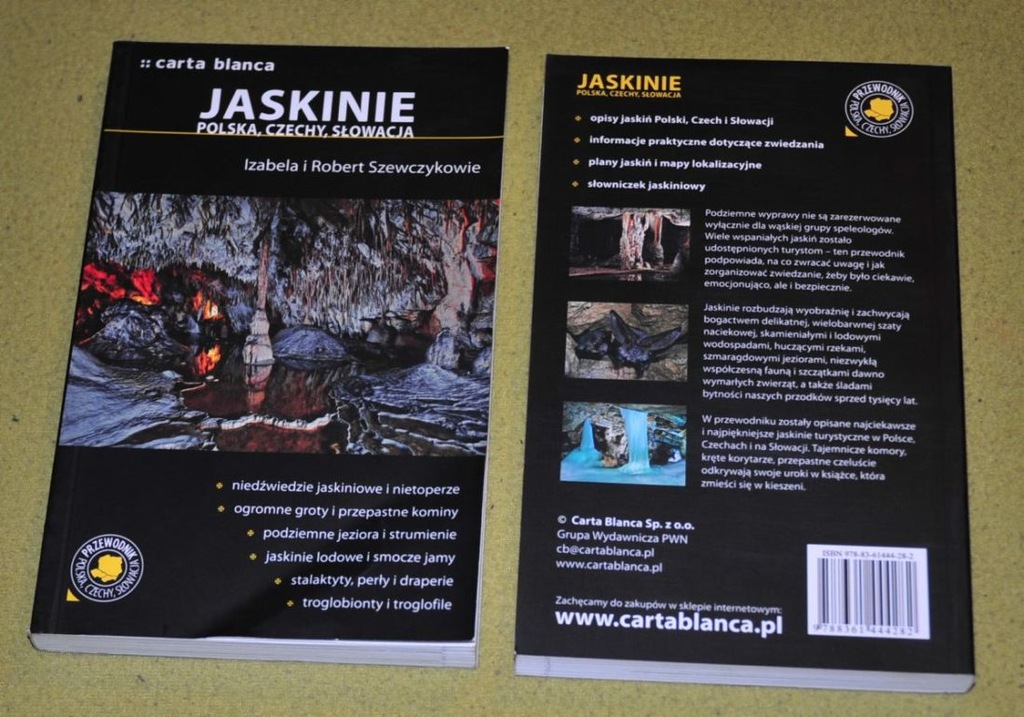 JASKINIE POLSKA CZECHY SŁOWACJA SZEWCZYK GROTY