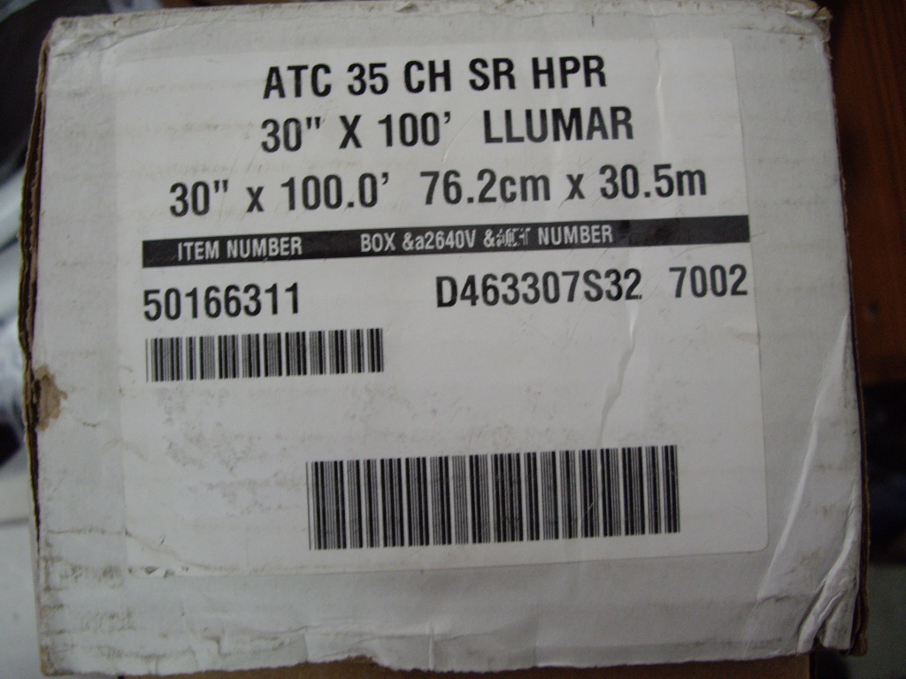 Rolka FOLIA LLUMAR ATC 35 CH SR HPR 76,2cm x 30,5m - 6674068845 ...