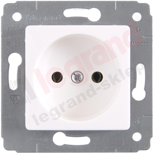 LEGRAND CARIVA B GNIAZDO POJEDYNCZE 2P