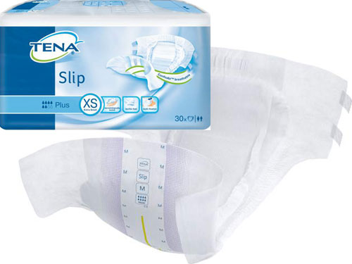 TENA slip PLUS XS pieluchomajtki dorośli 30szt.