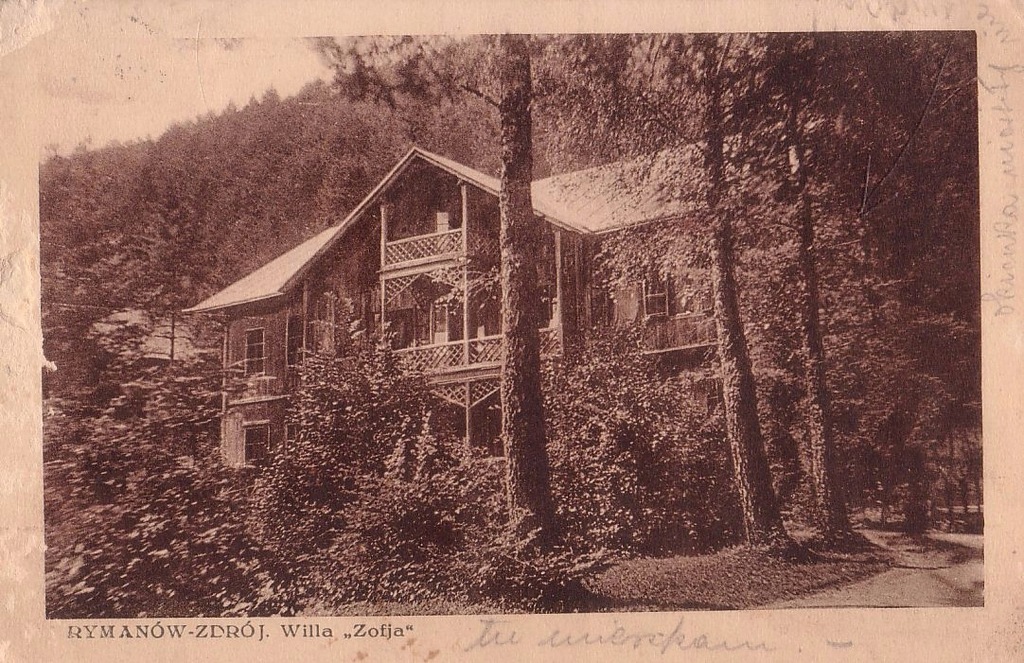 Rymanów Zdrój Willa Zofia