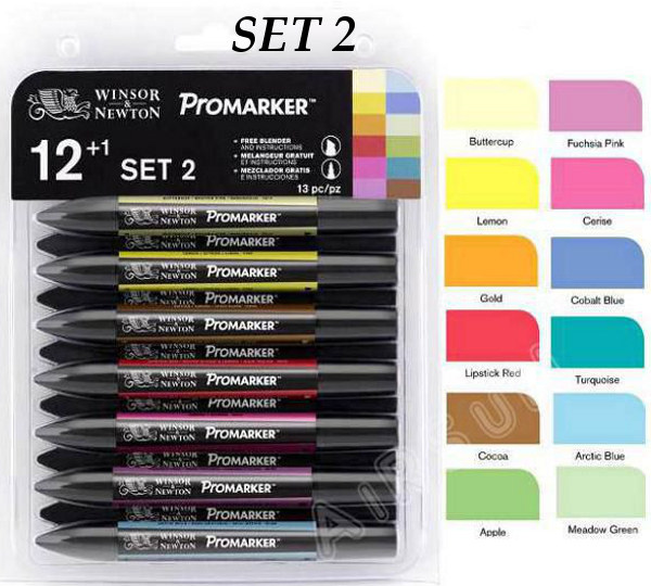 PROMARKER 12 +1 BLENDER SET ZESTAWY WYBÓR + BLOK 7030508391