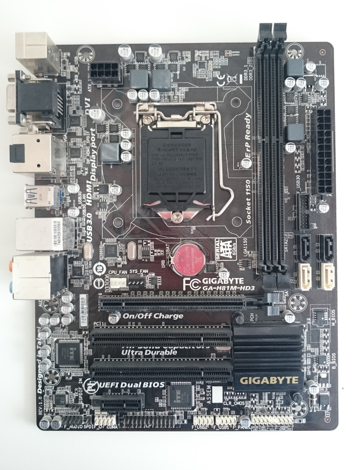 Płyta główna Gigabyte GA-H81M-HD3