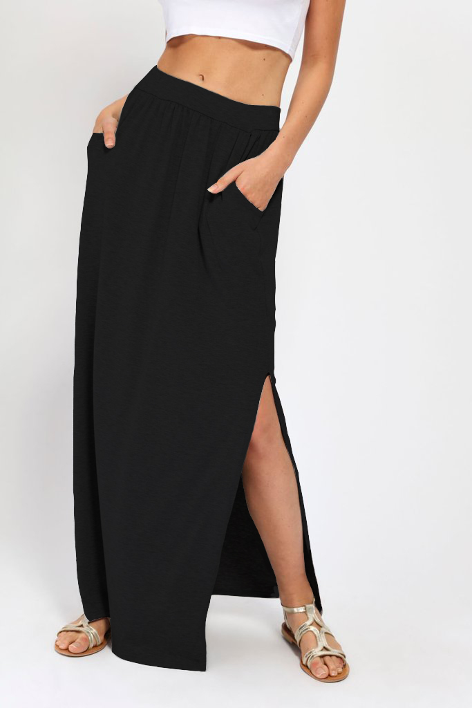 |BLINGE| SPÓDNICA z ROZCIĘCIEM na bokach SP-RB - 7269172267 - oficjalne