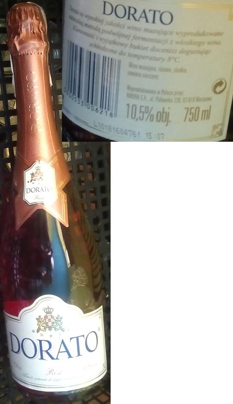 ARTYKUŁ KOLEKCJONERSKI NIE DO PICIA DORATO ROSE 75