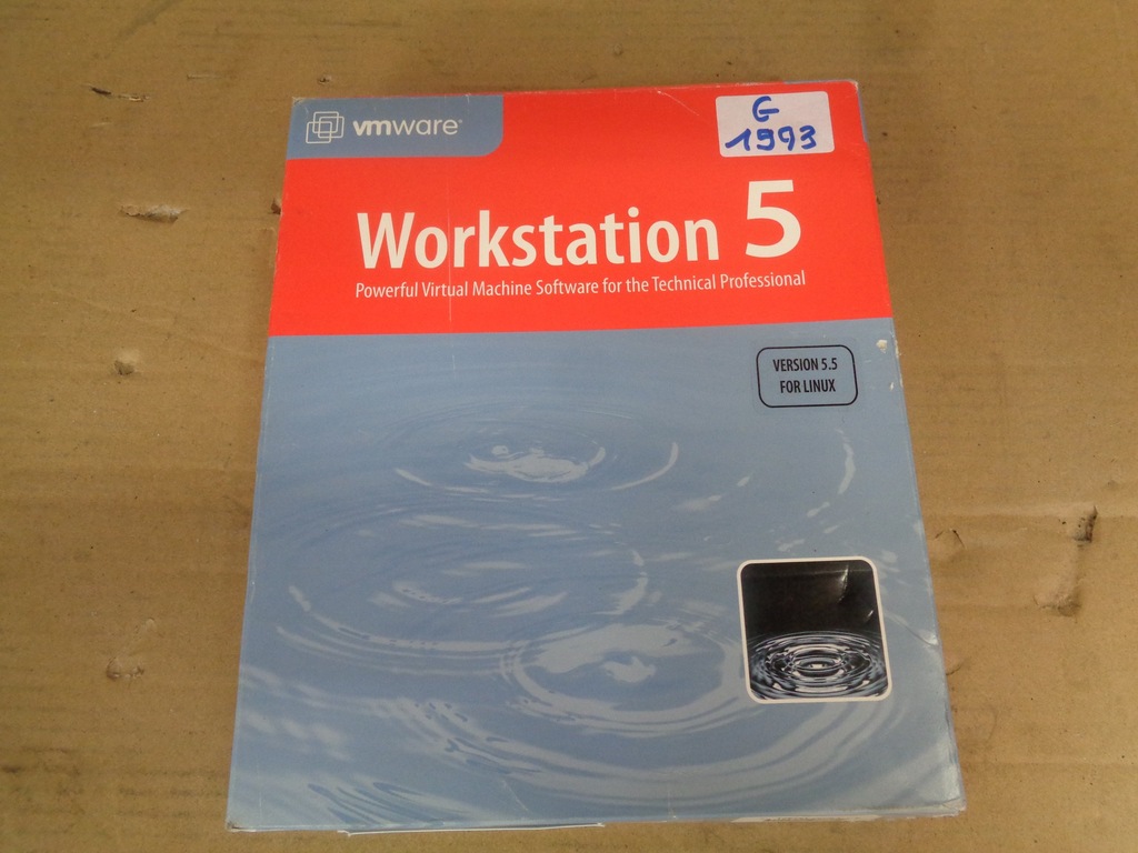 VMware Workstation 5 ver 5,5 for Linux